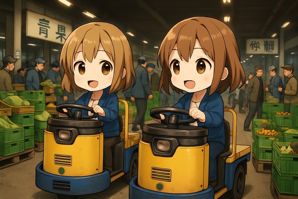 ターレット式構内運搬自動車