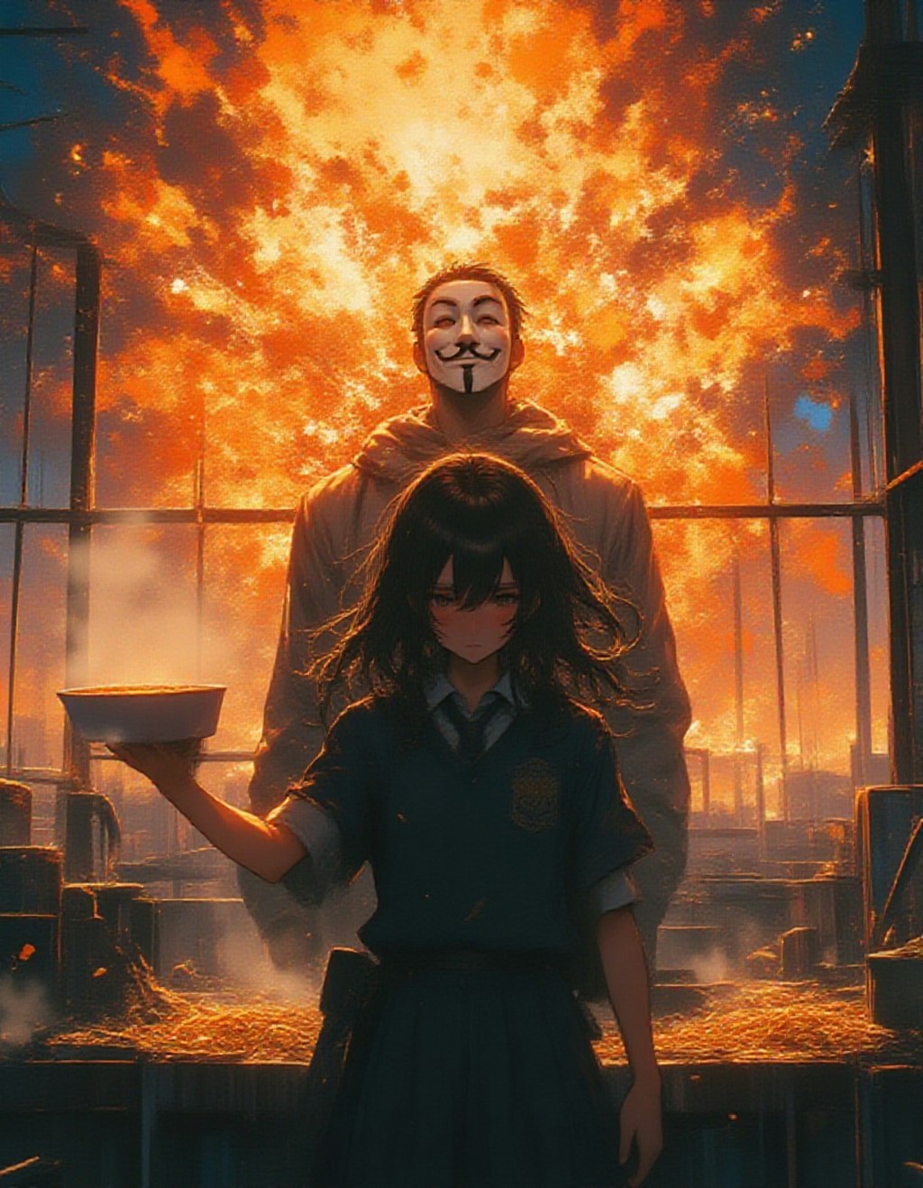 だばあの悲しみを怒りに変えるGuy Fawkes