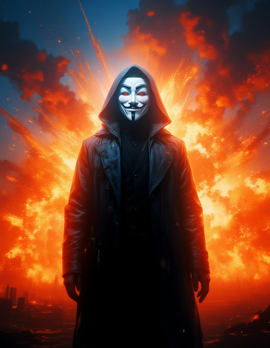 だばあの悲しみを怒りに変えるGuy Fawkes