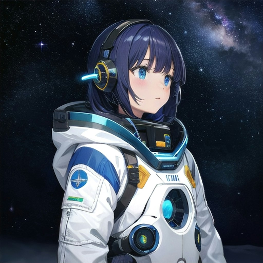 星空と…