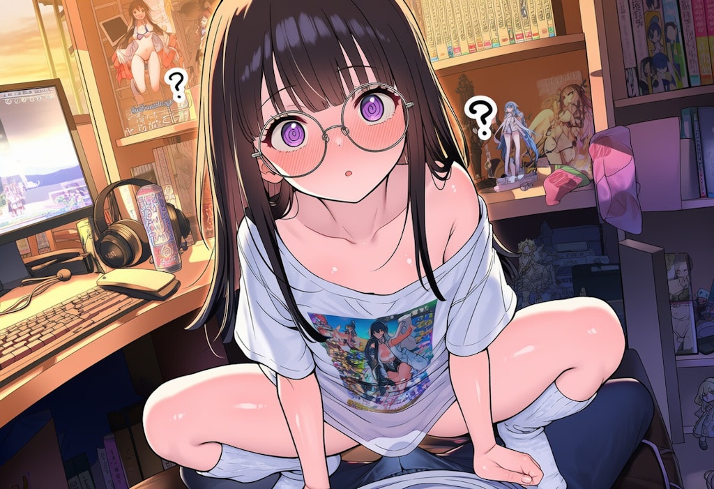 無防備無意識オタク友達女子「？・・・どうしたの？」