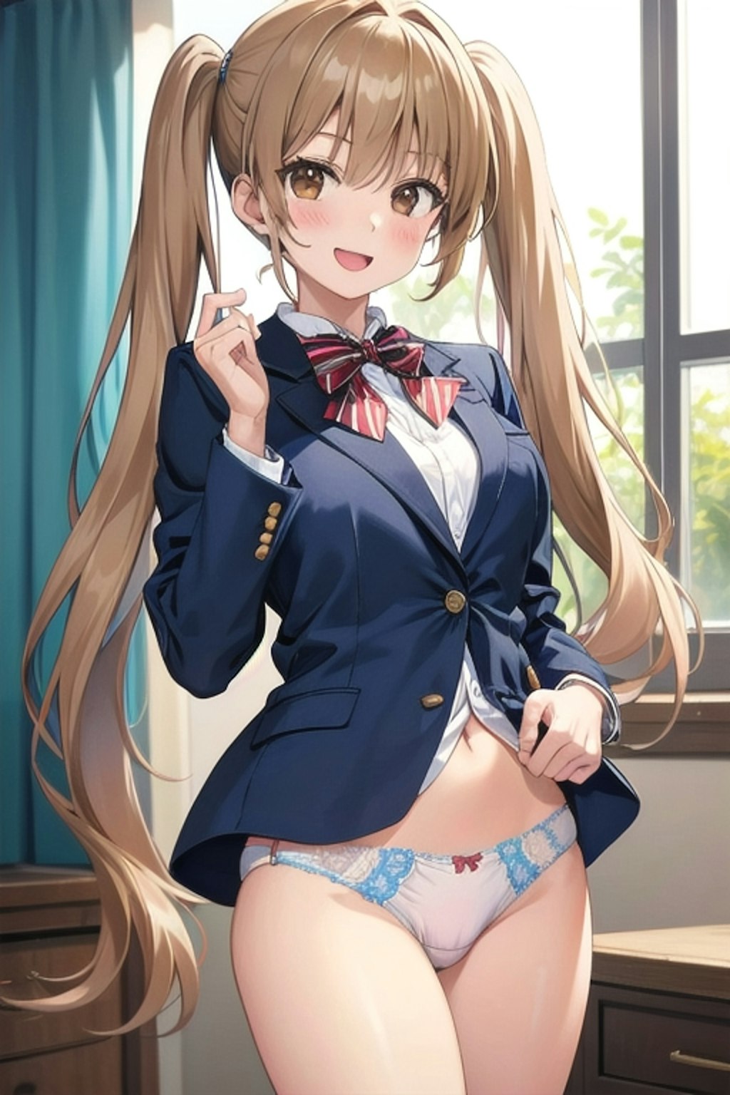 School twintails girl