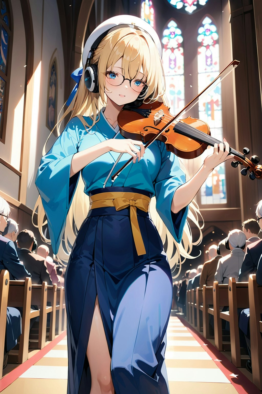 教会でのヴァイオリンライブ