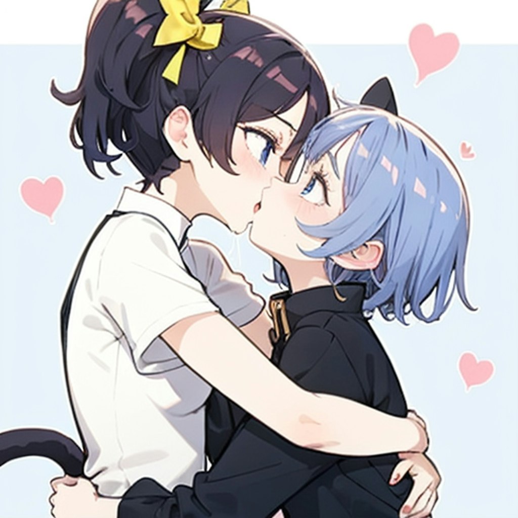 百合キス