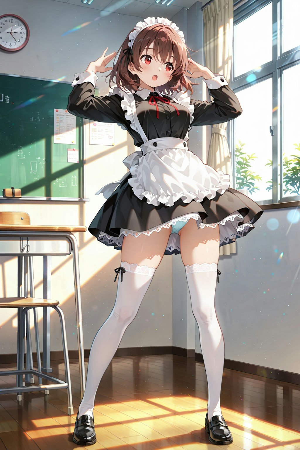 放課後メイドタイム♪R-15版 〜スカートひらりの青春日誌〜 Y706
