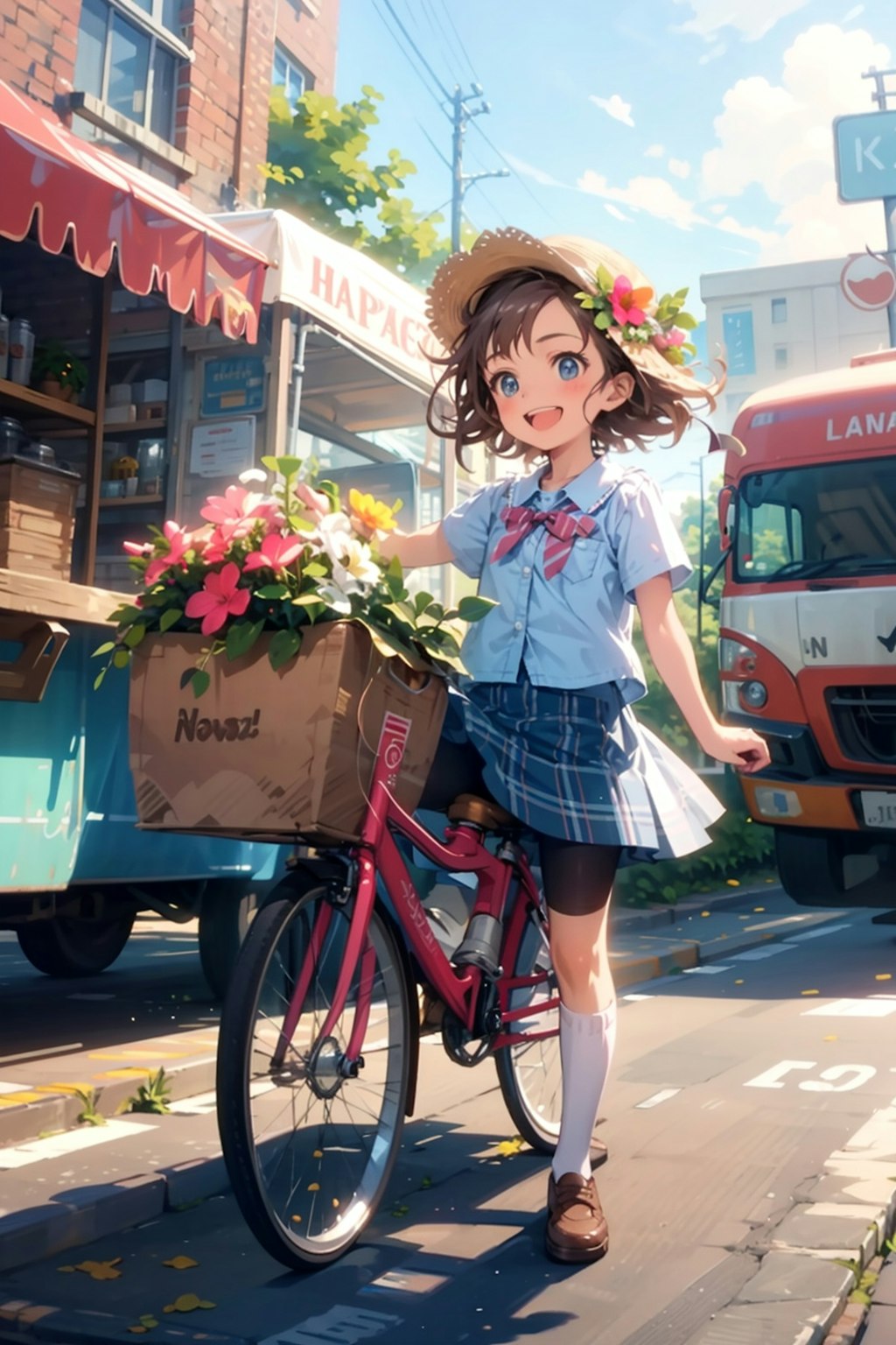 花盛り少女