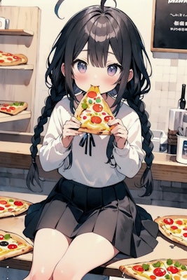 ピザ食べよ