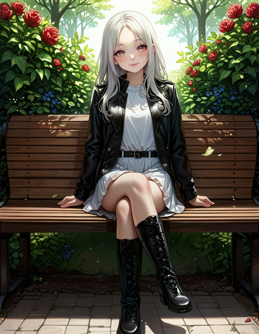 公園の女の子