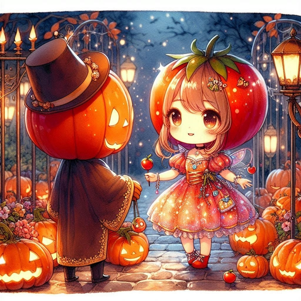 トマトちゃんのハロウィン