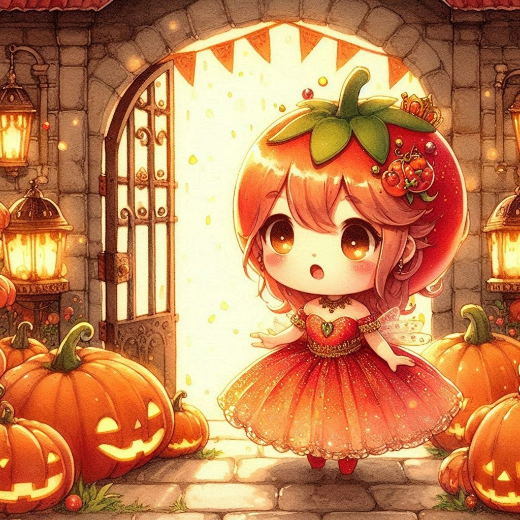 トマトちゃんのハロウィン