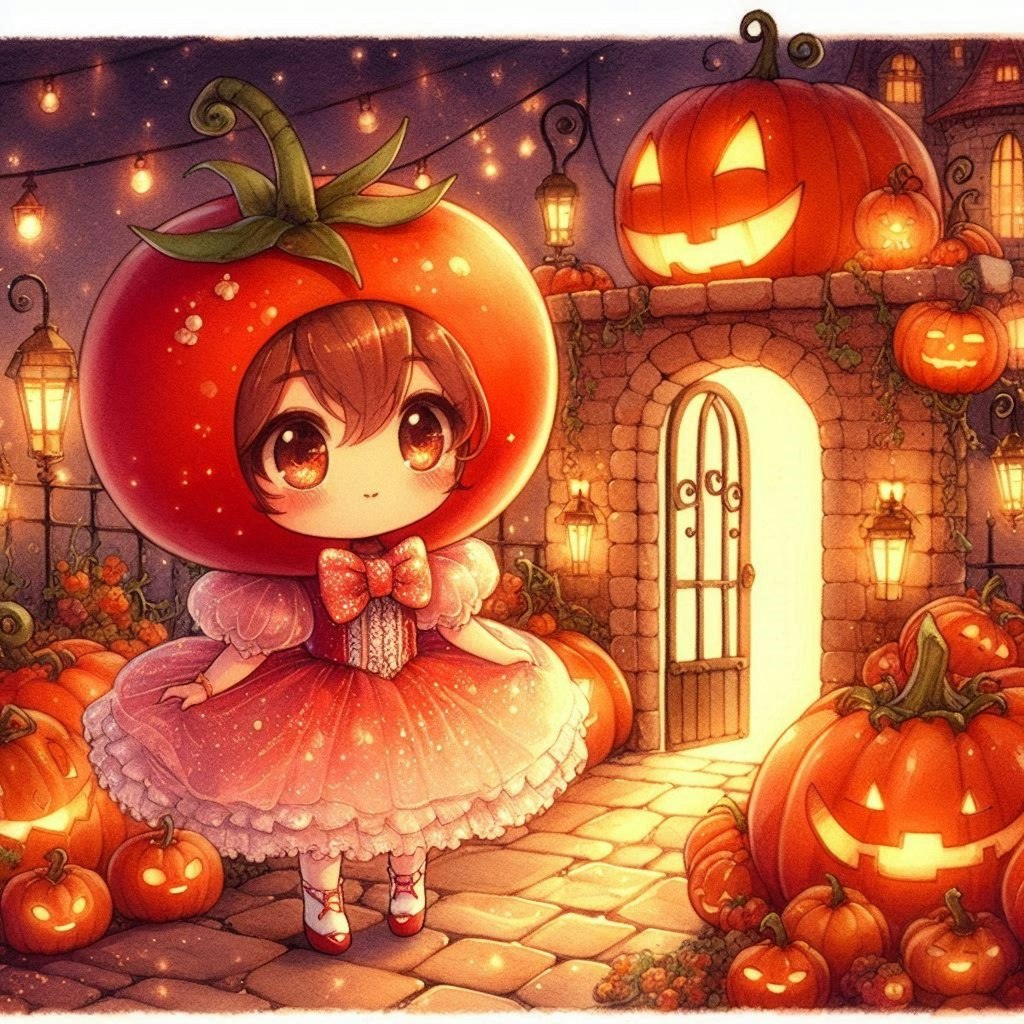 トマトちゃんのハロウィン