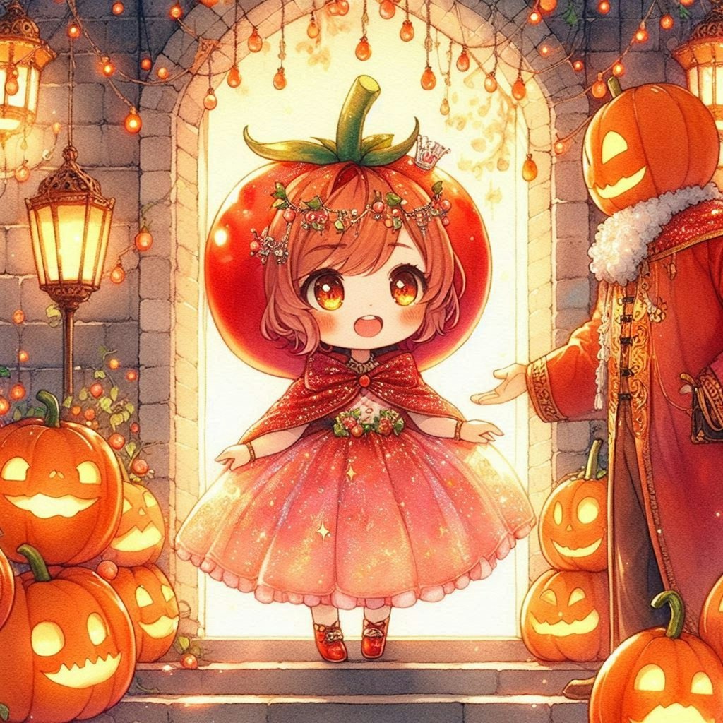 トマトちゃんのハロウィン