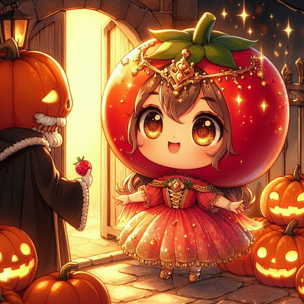 トマトちゃんのハロウィン