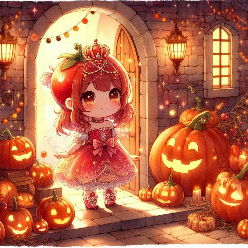 トマトちゃんのハロウィン