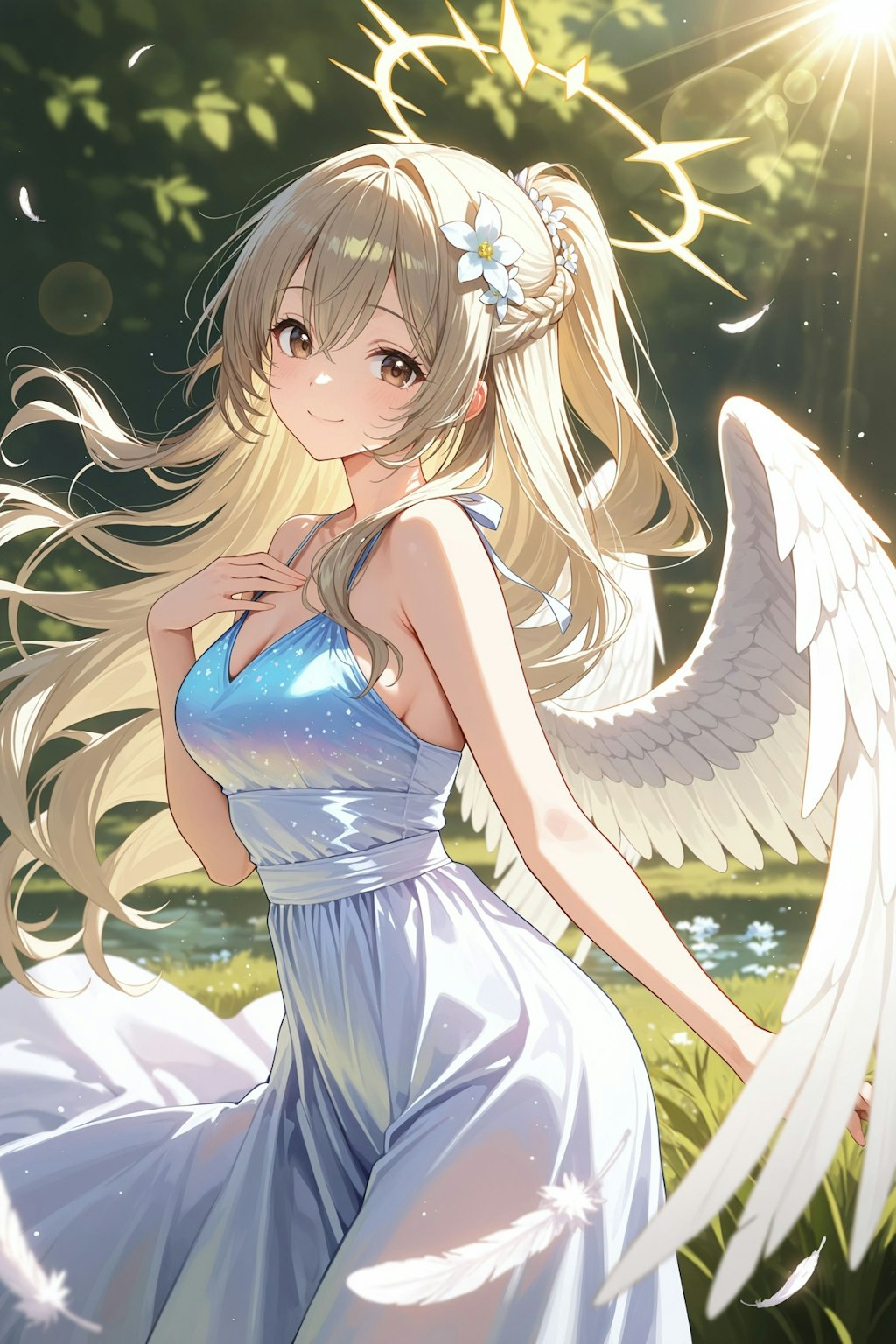 天使さん頑張ります