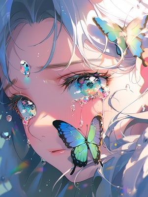 涙と蝶