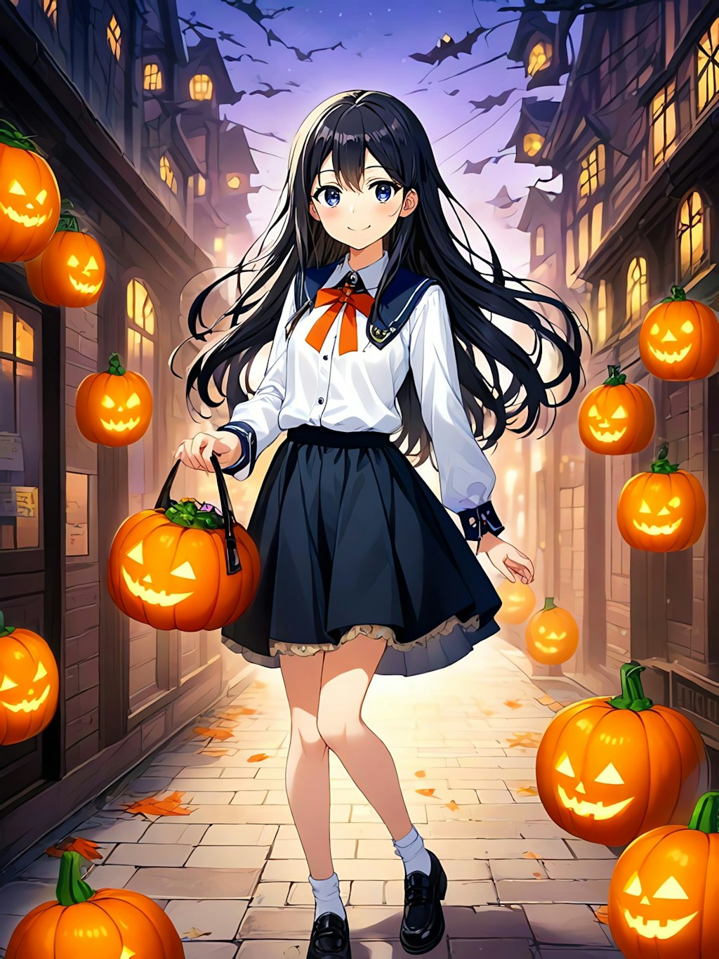 ハロウィン🎃の少女！