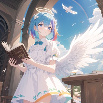 白羽の天使