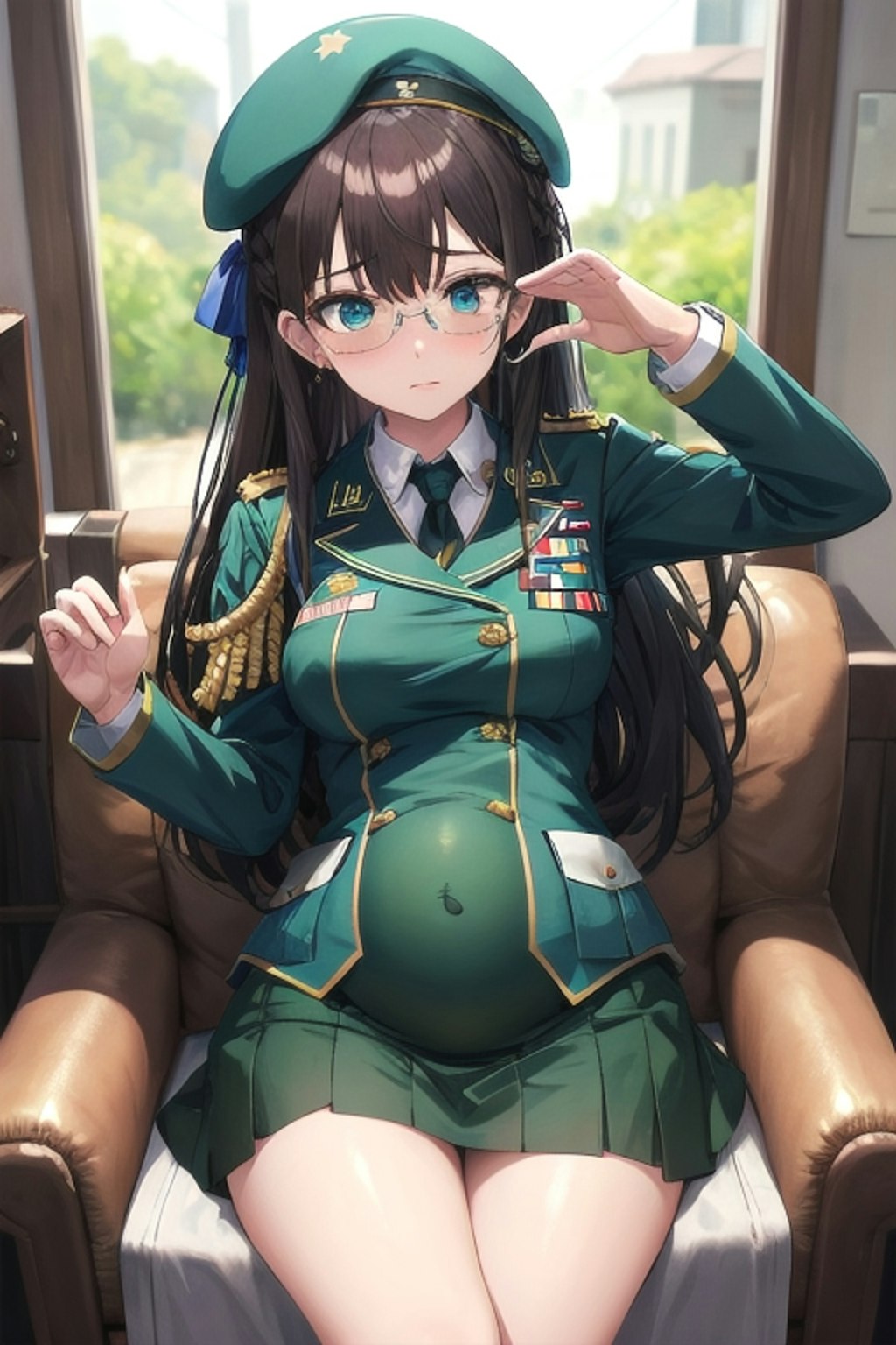 女軍人