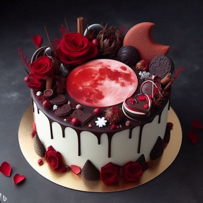 cake (inspired by  Kamen rider dark kiva)