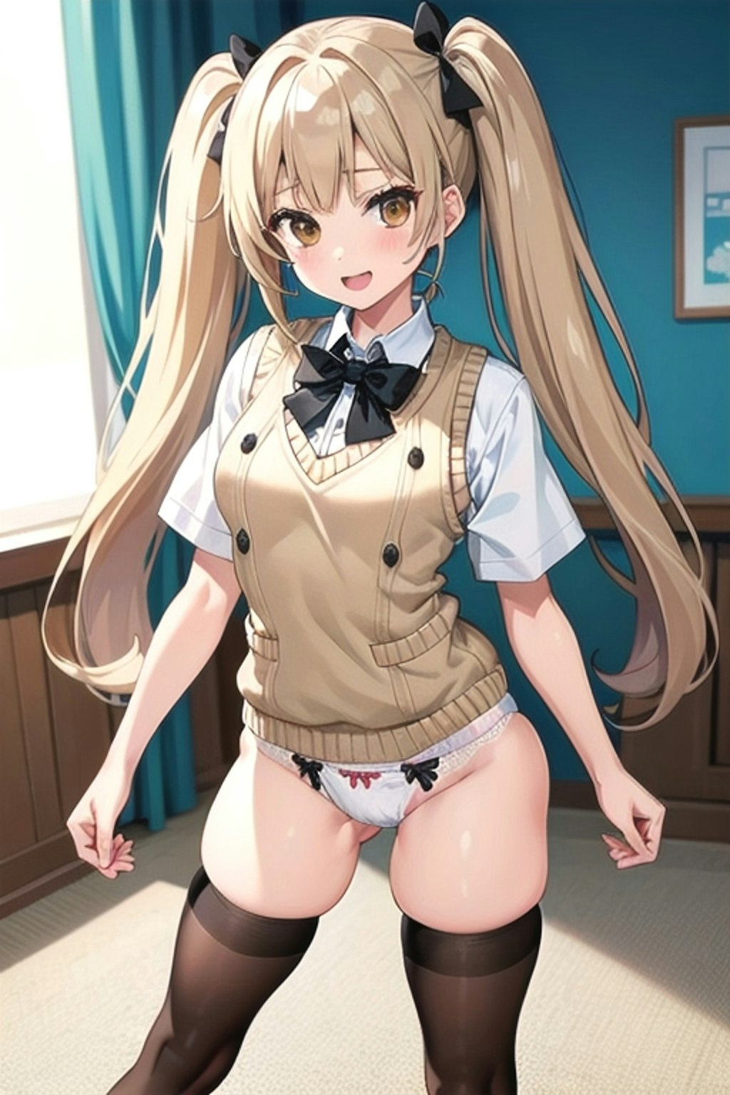 School twintails girl