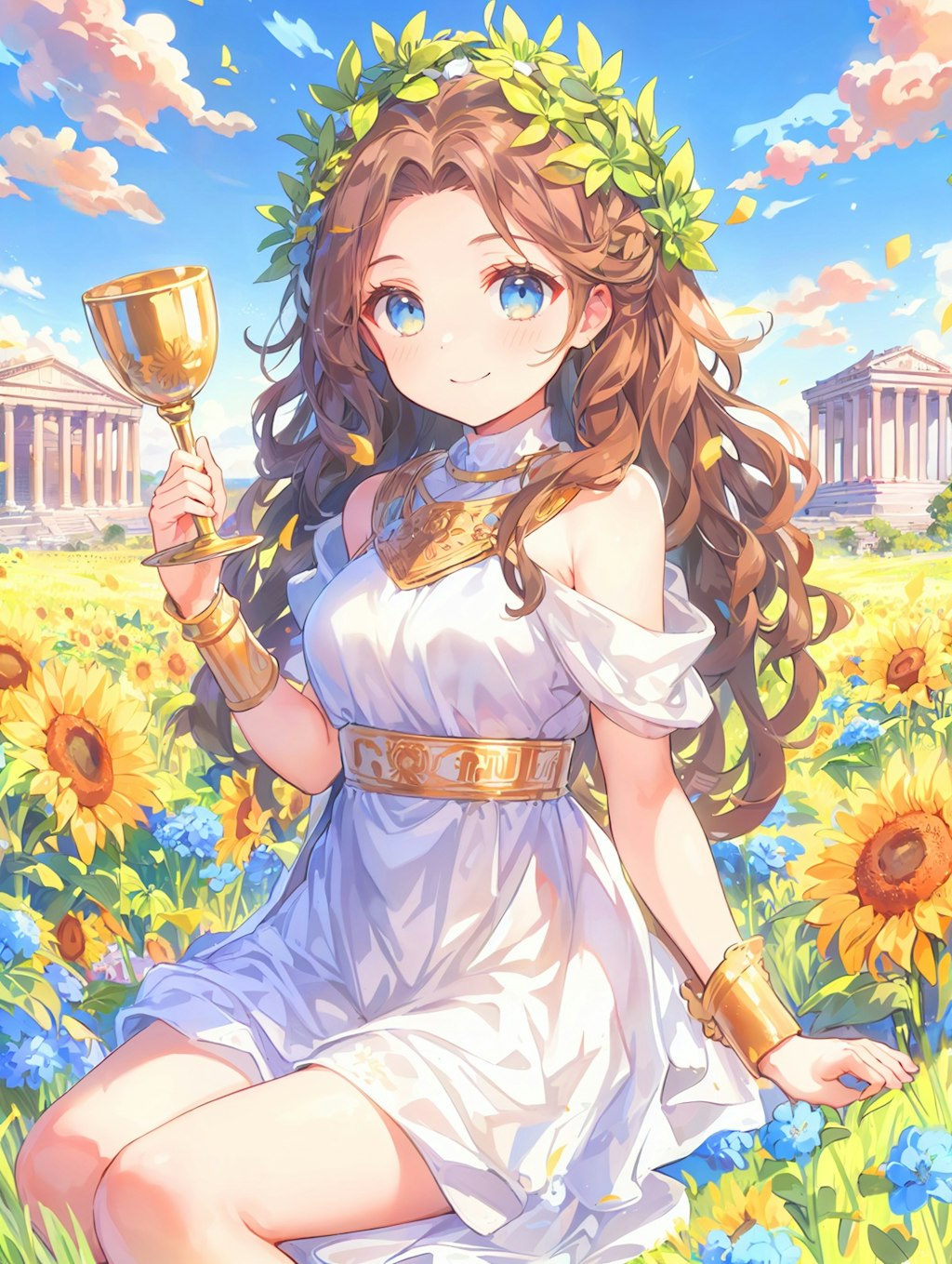 太陽の花の女神