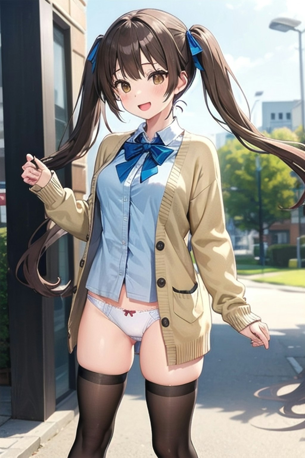 School twintails girl