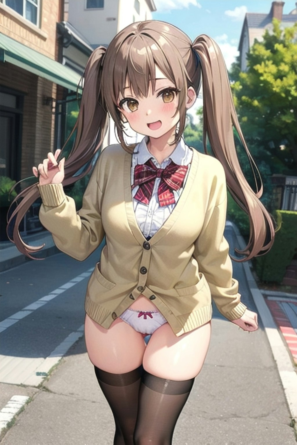 School twintails girl