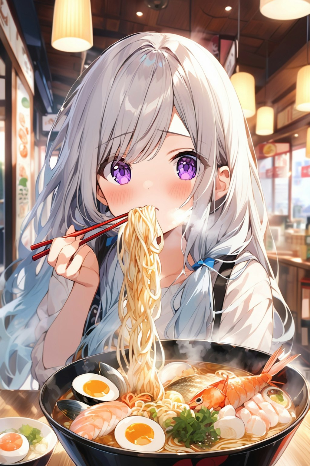 VEGAちゃんもラーメンを食べたい