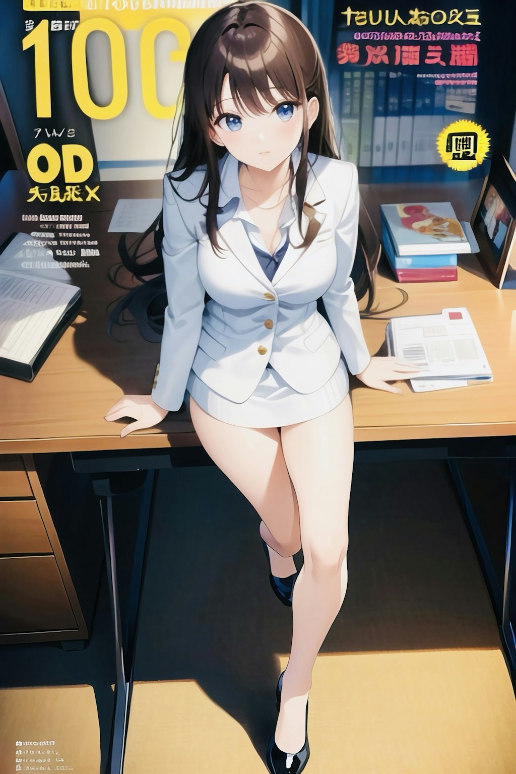 ミニスカ編集者桐島さん特集