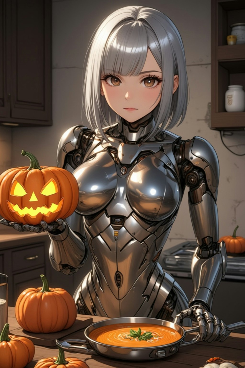 ハロウィンメカ子