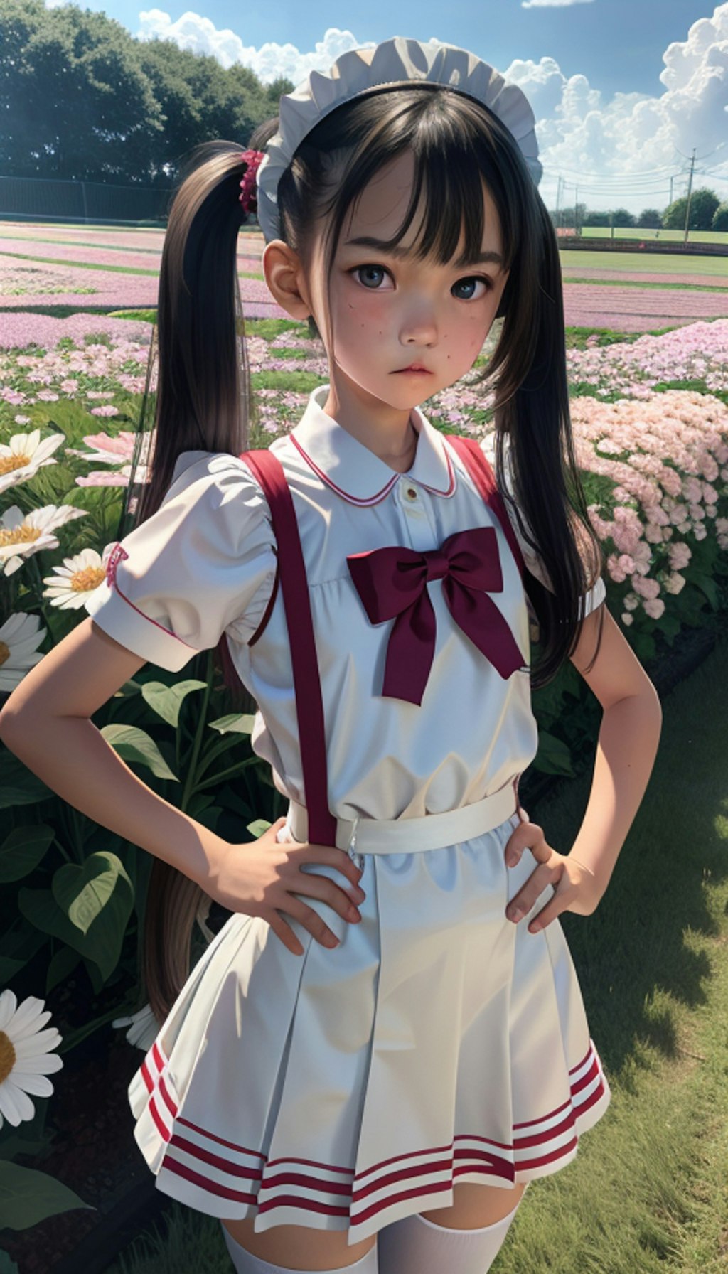 ツインテール女の子