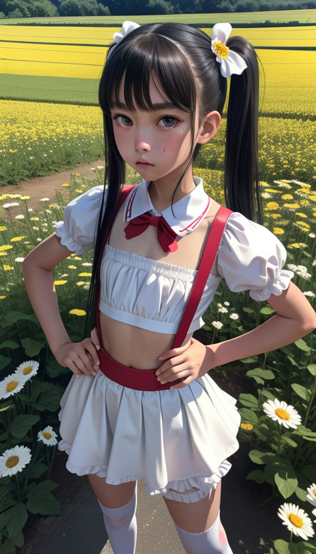 ツインテール女の子