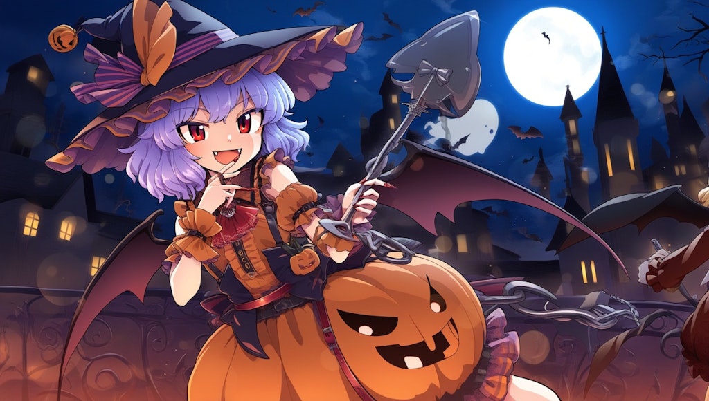 東方　咲夜　レミリア　フラン　ハロウィン