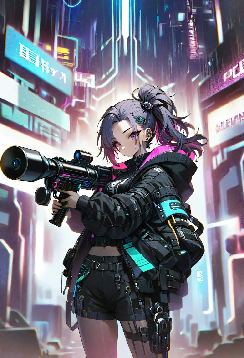 Cyber Punk Girl