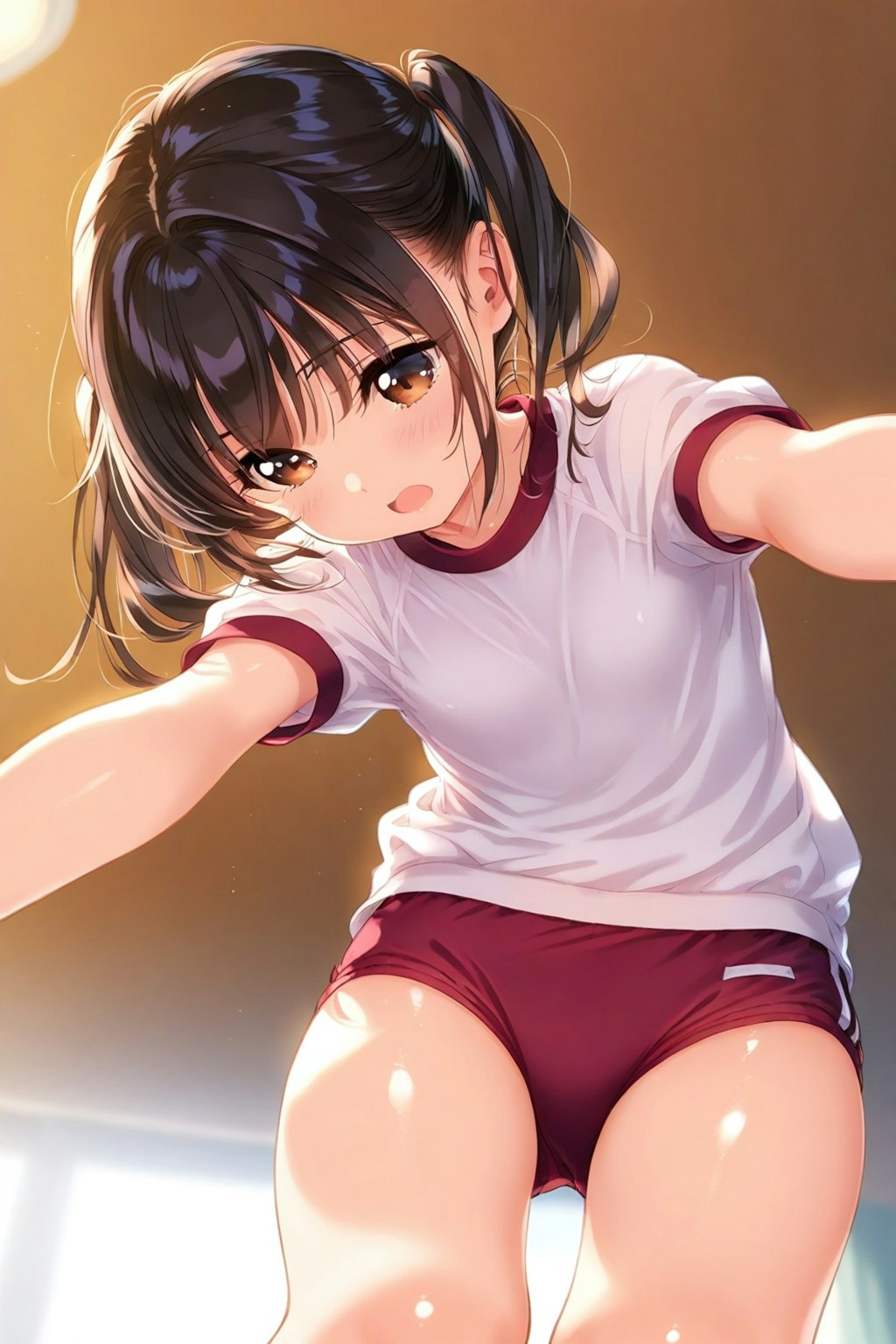 体操服美少女