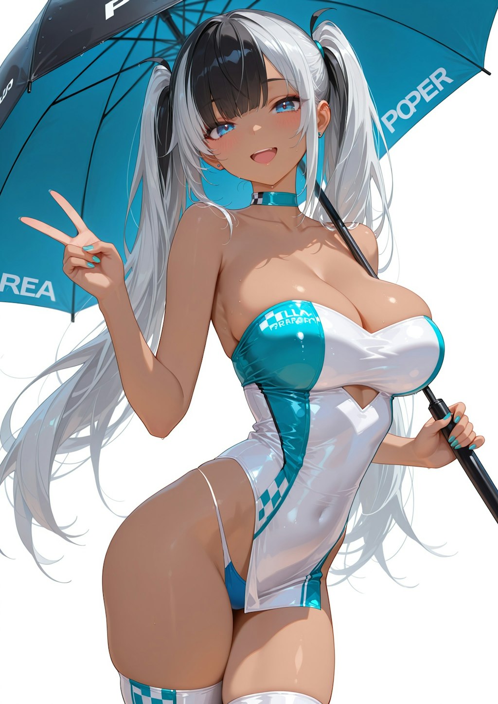レースクイーンの娘♡