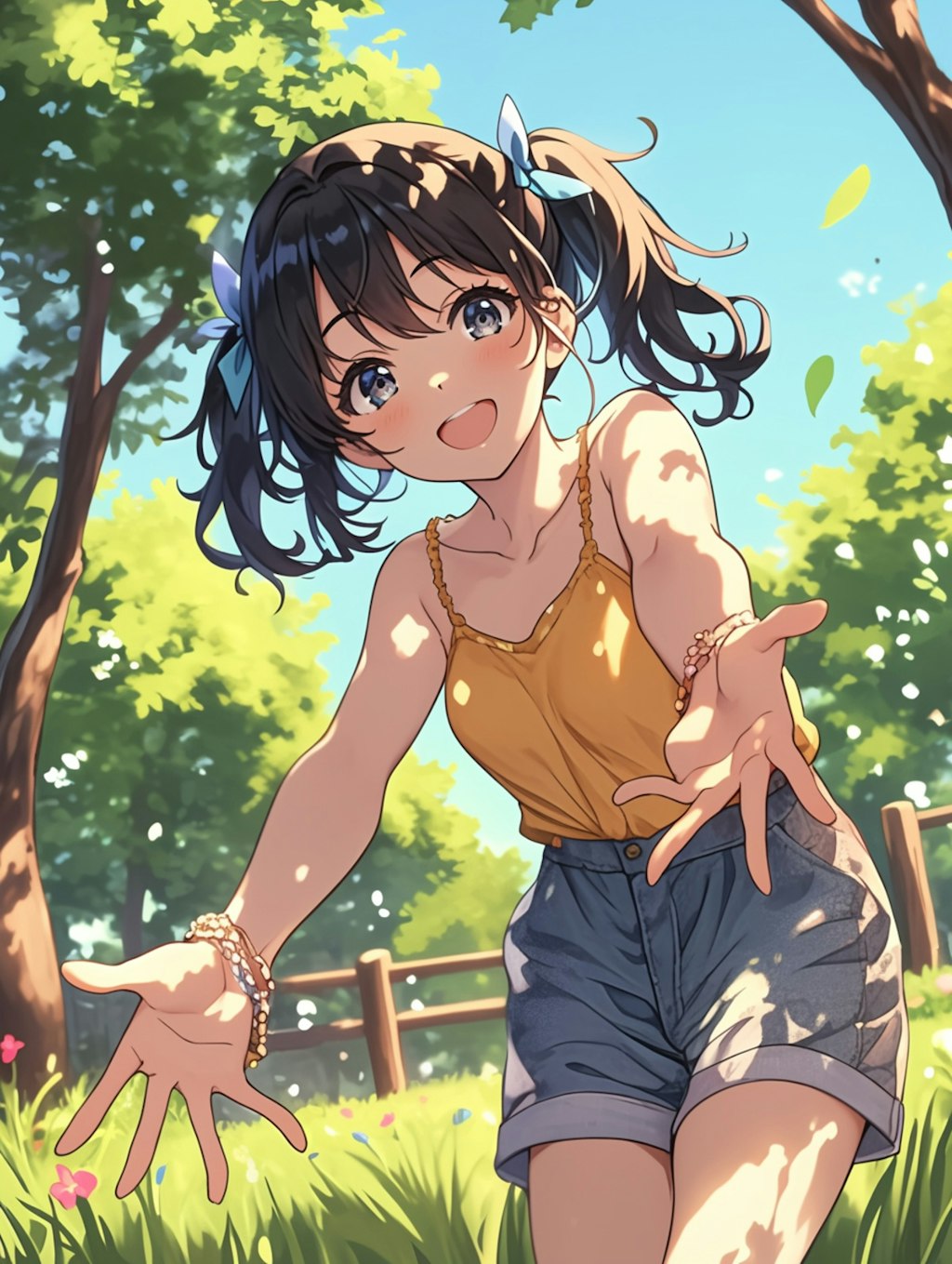 キャミソール女子17