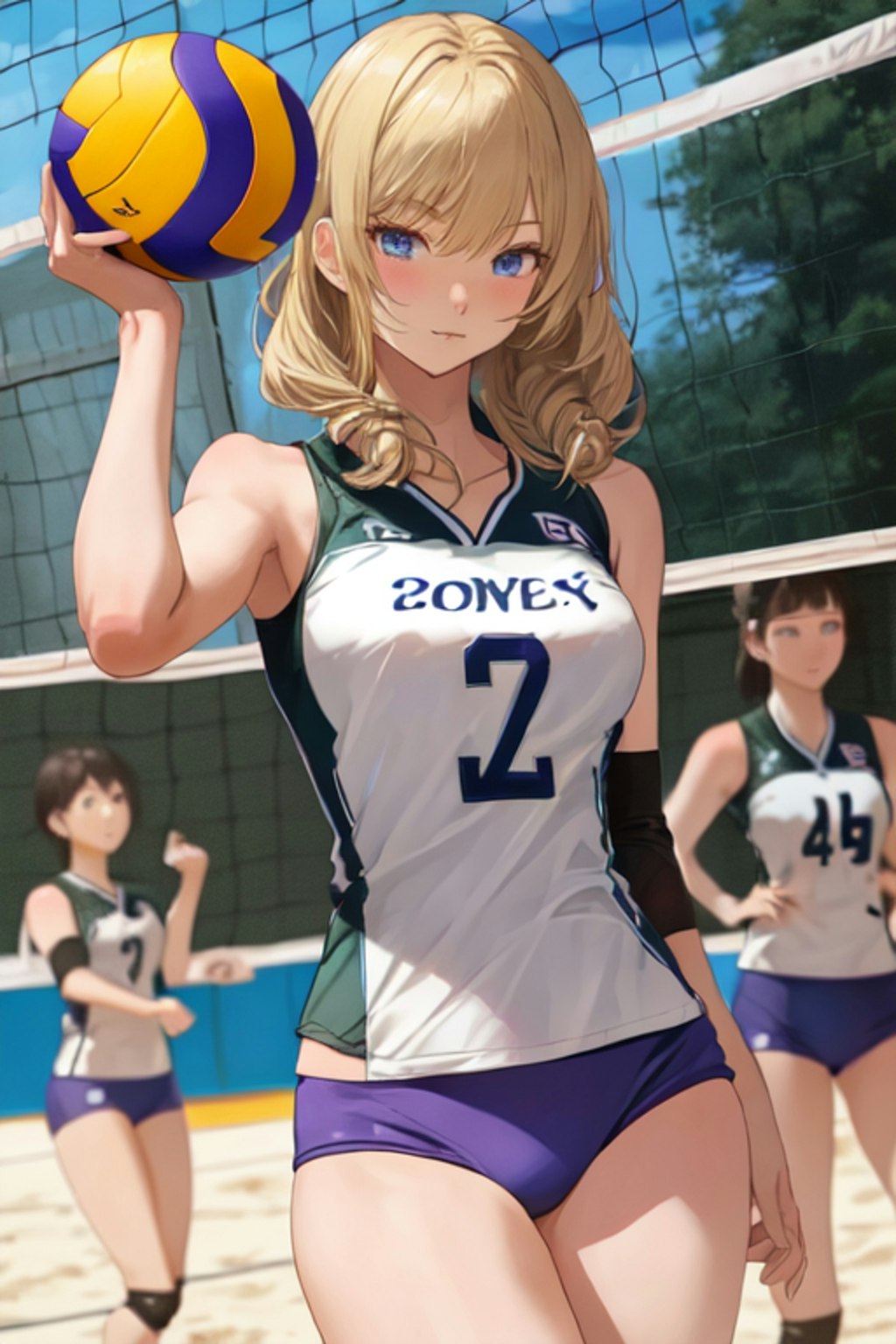 OC Volleyball Player Olivia 01