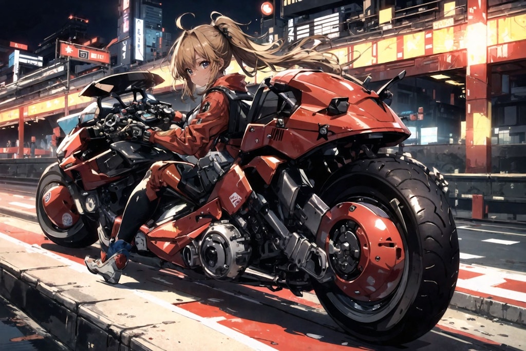 バイク少女