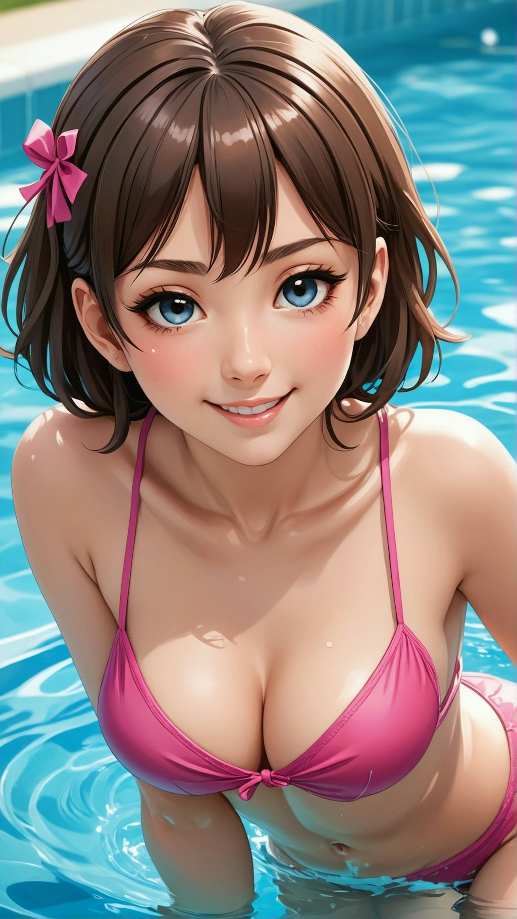 Bikini babes realistic anime girl 2