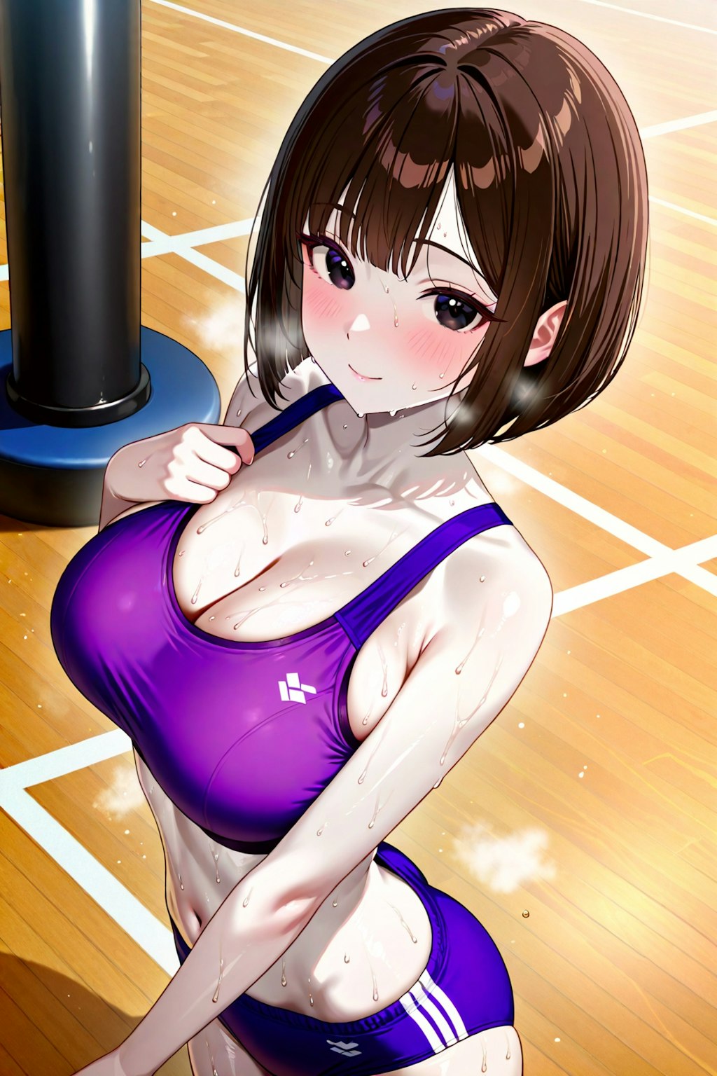 アキちゃんの汗