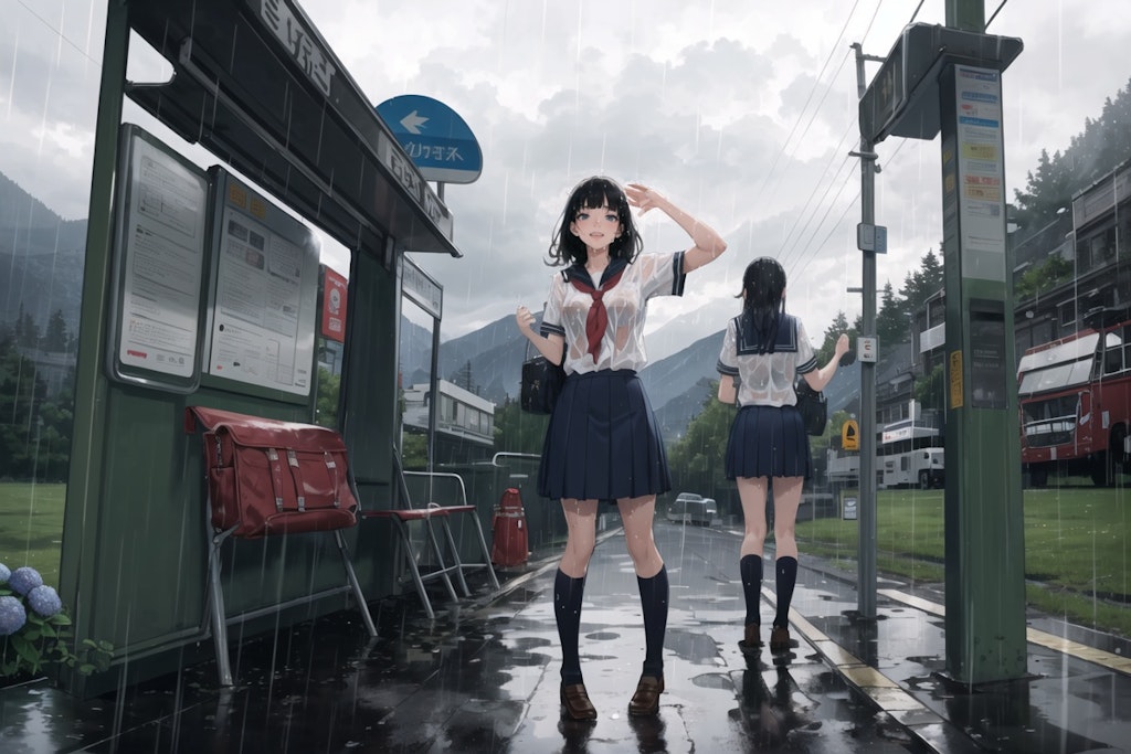 にわか雨