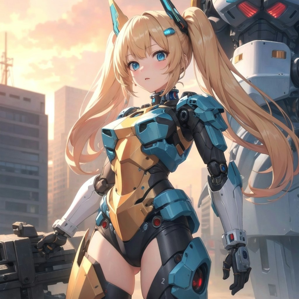 ロボット娘(ツインテールver.)