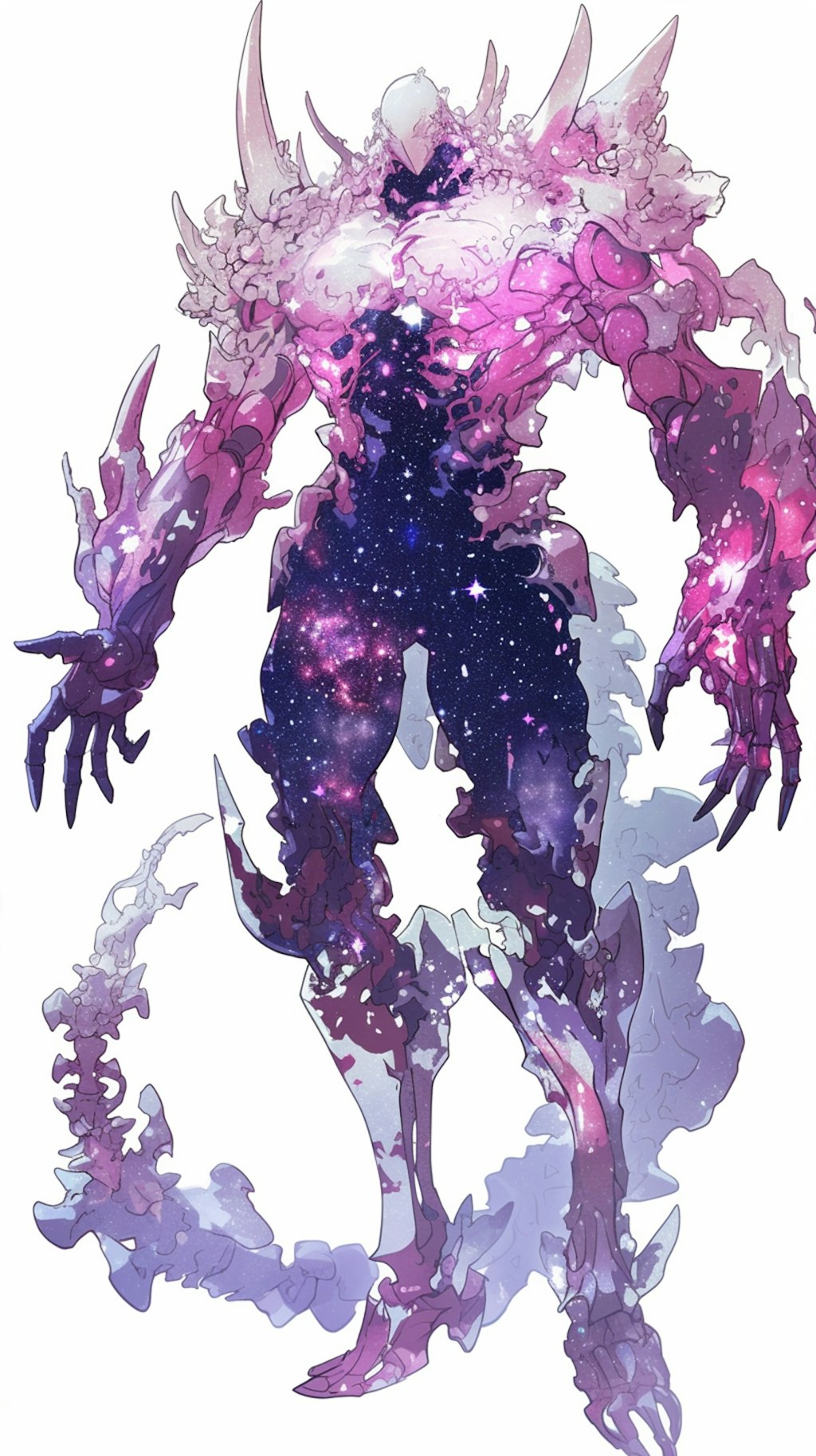血管と骸骨のスライム巨人(銀河)３