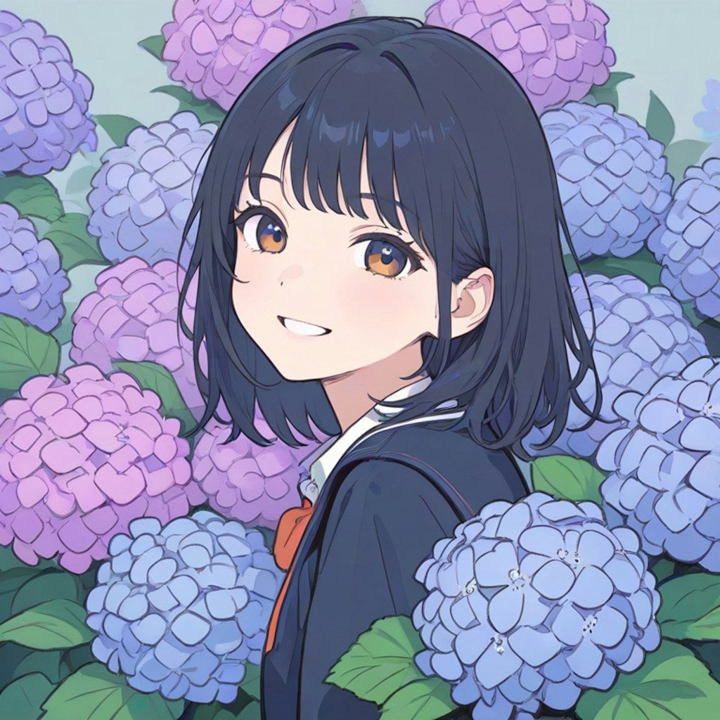 紫陽花