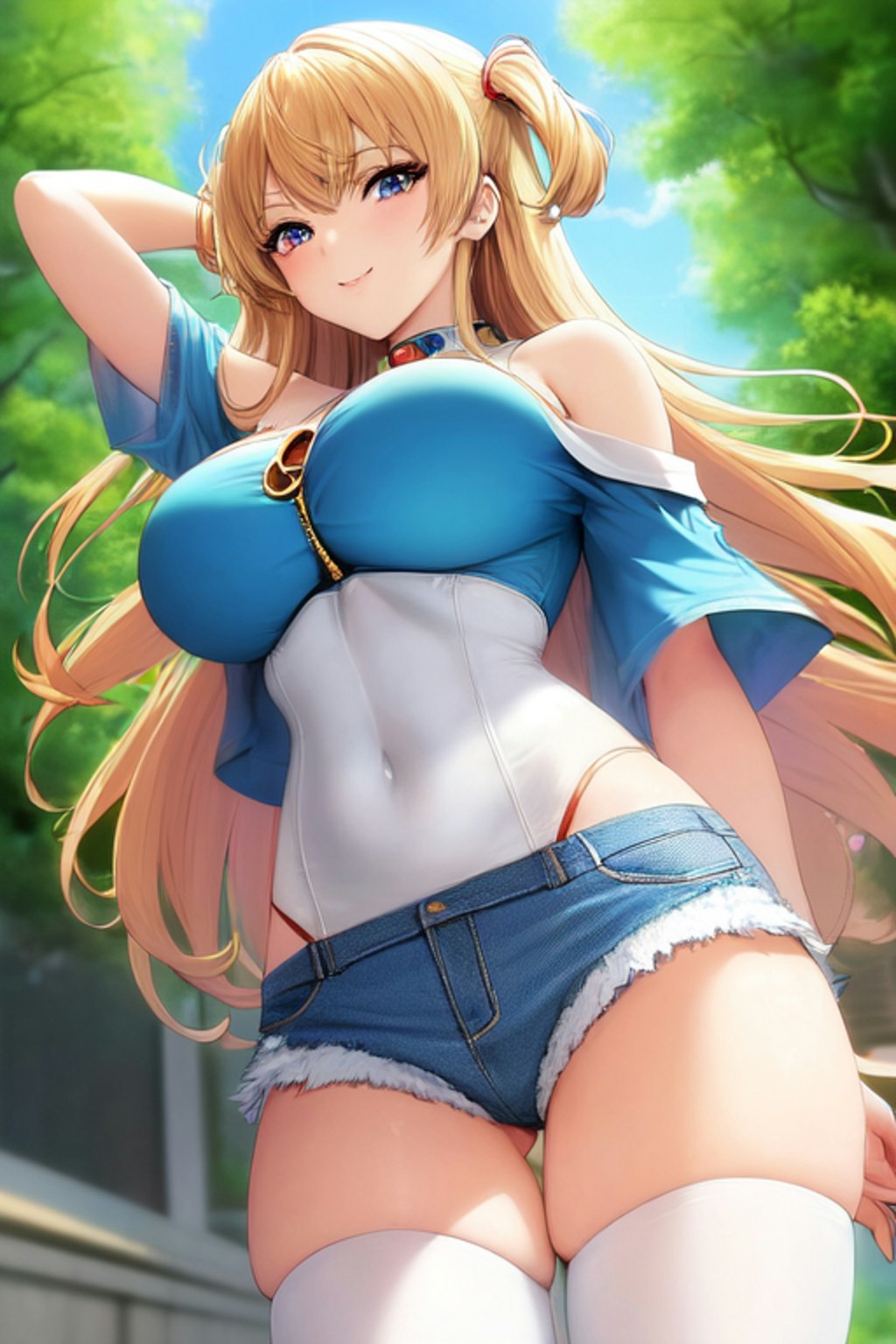 ナミちゃんの私服絶対領域