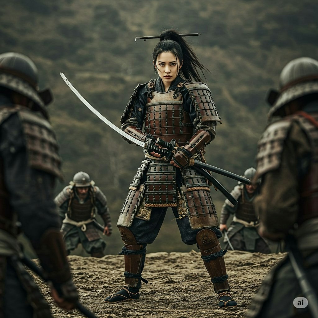 女剣士、強そう