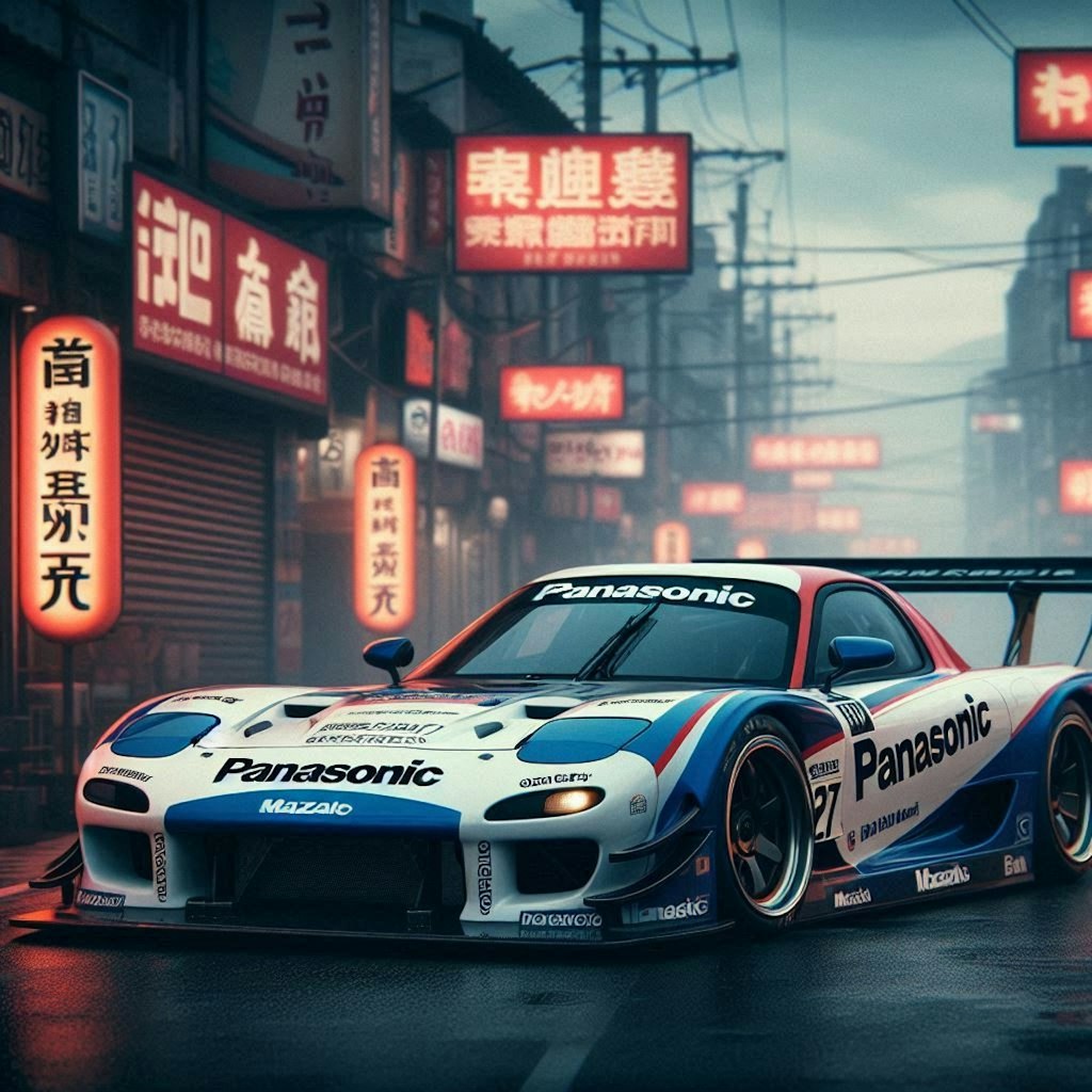 マツダRX-7レーシングカー