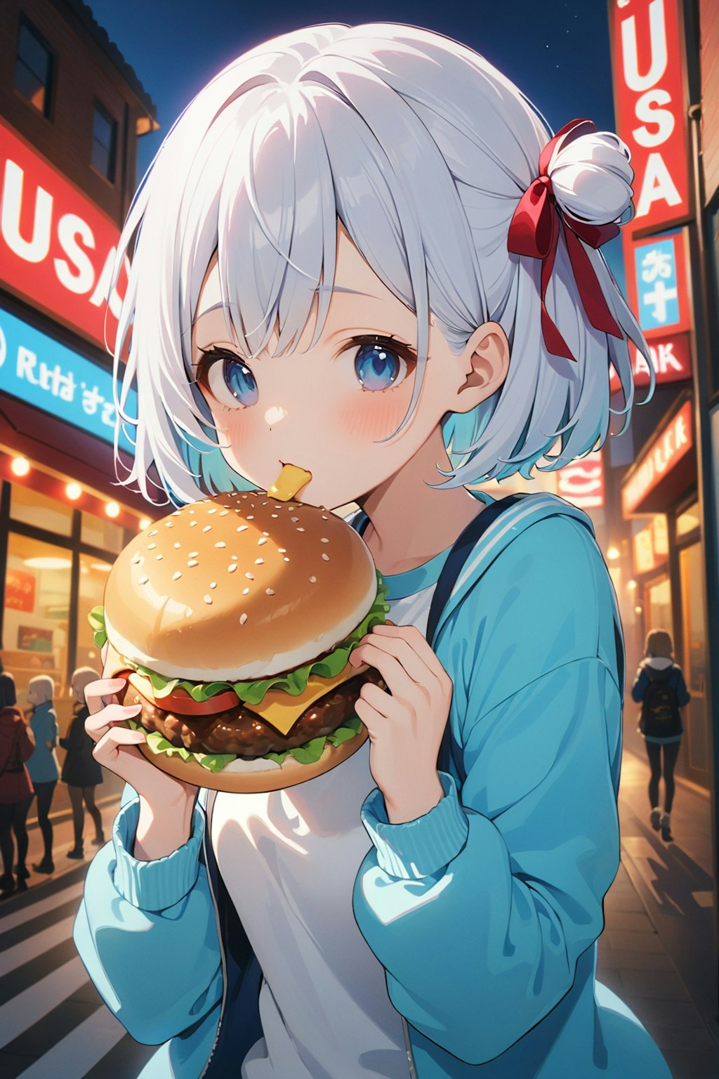 クソデカハンバーガー